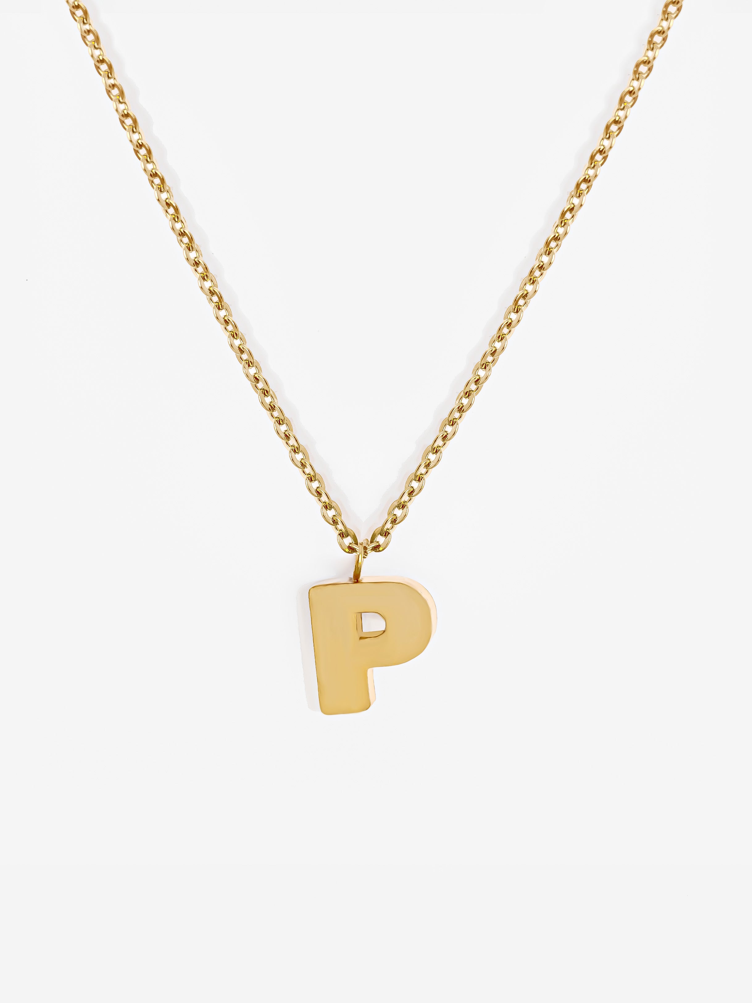 Initial Pendant Necklace