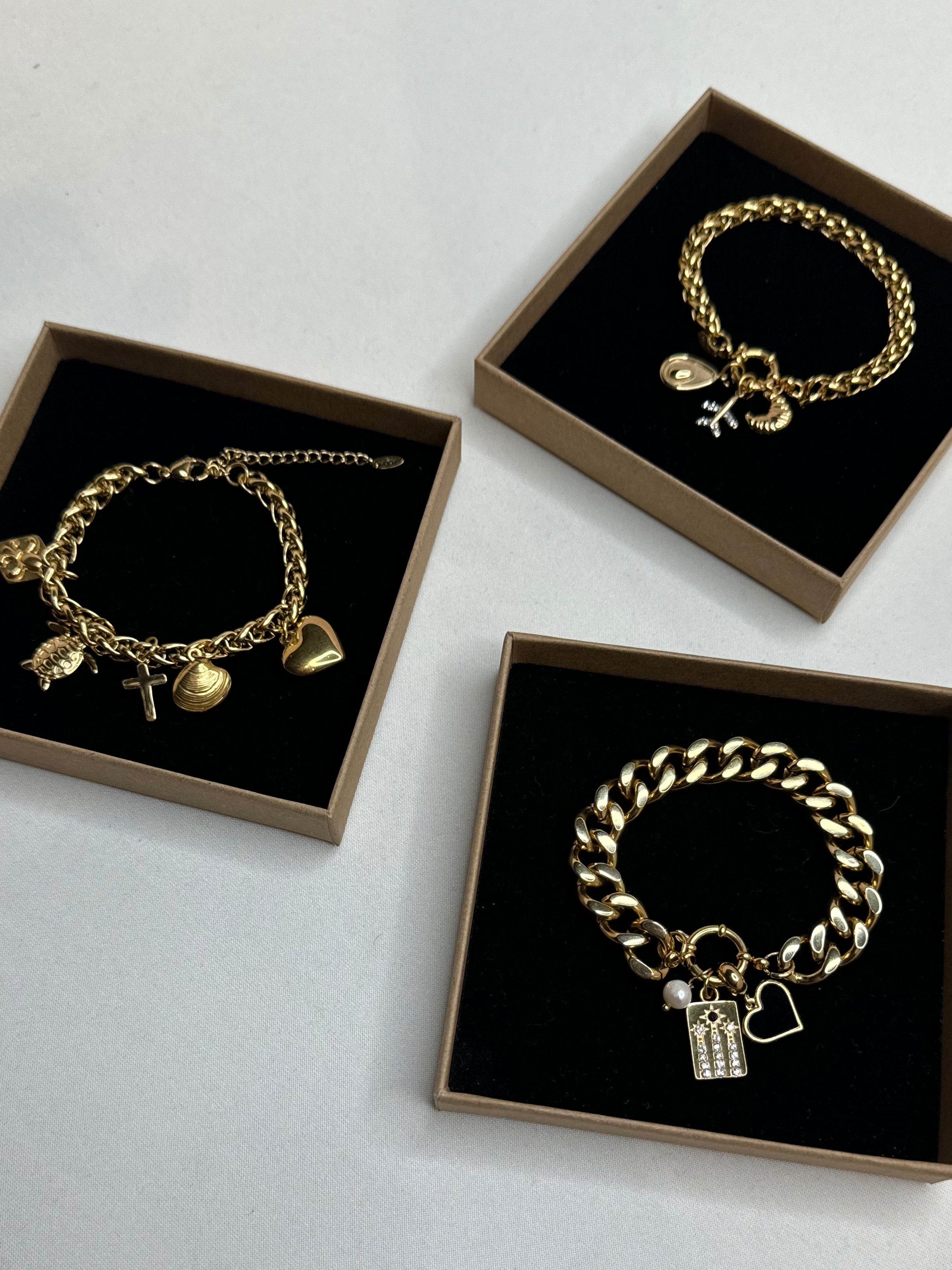 Bracelet à chaîne torsadée