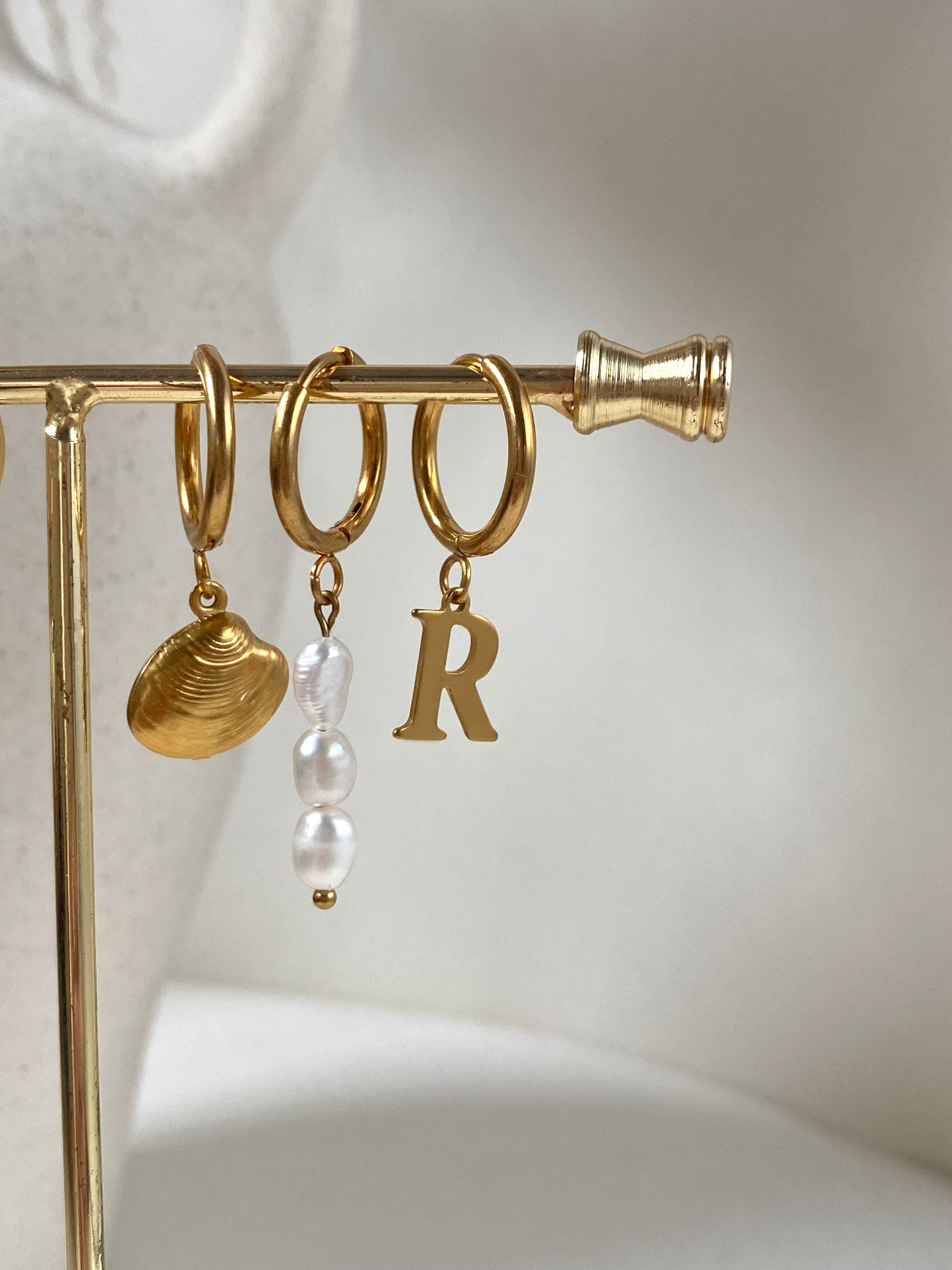 Breloque lettre initiale (petite)