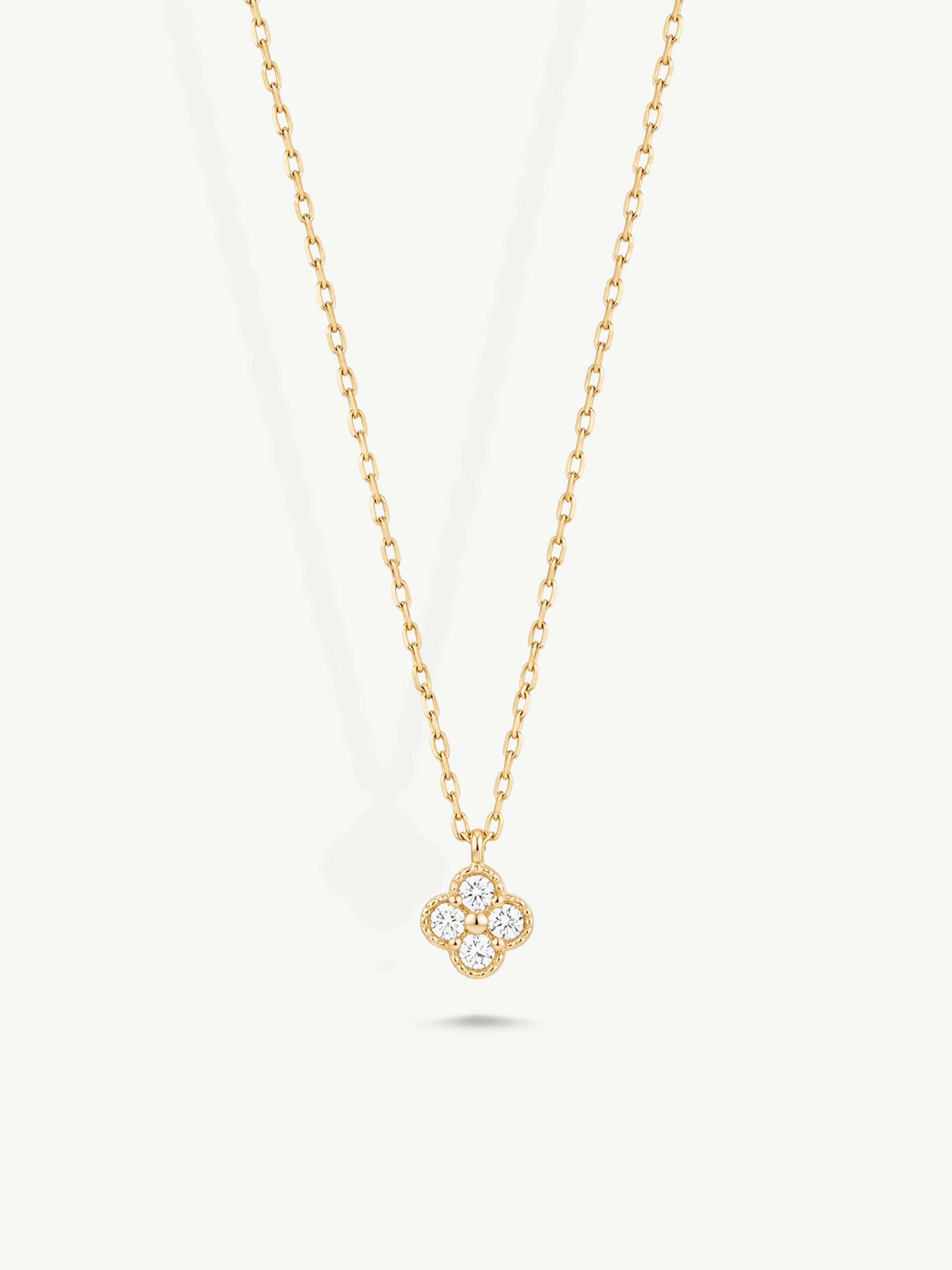 White Clover Necklace