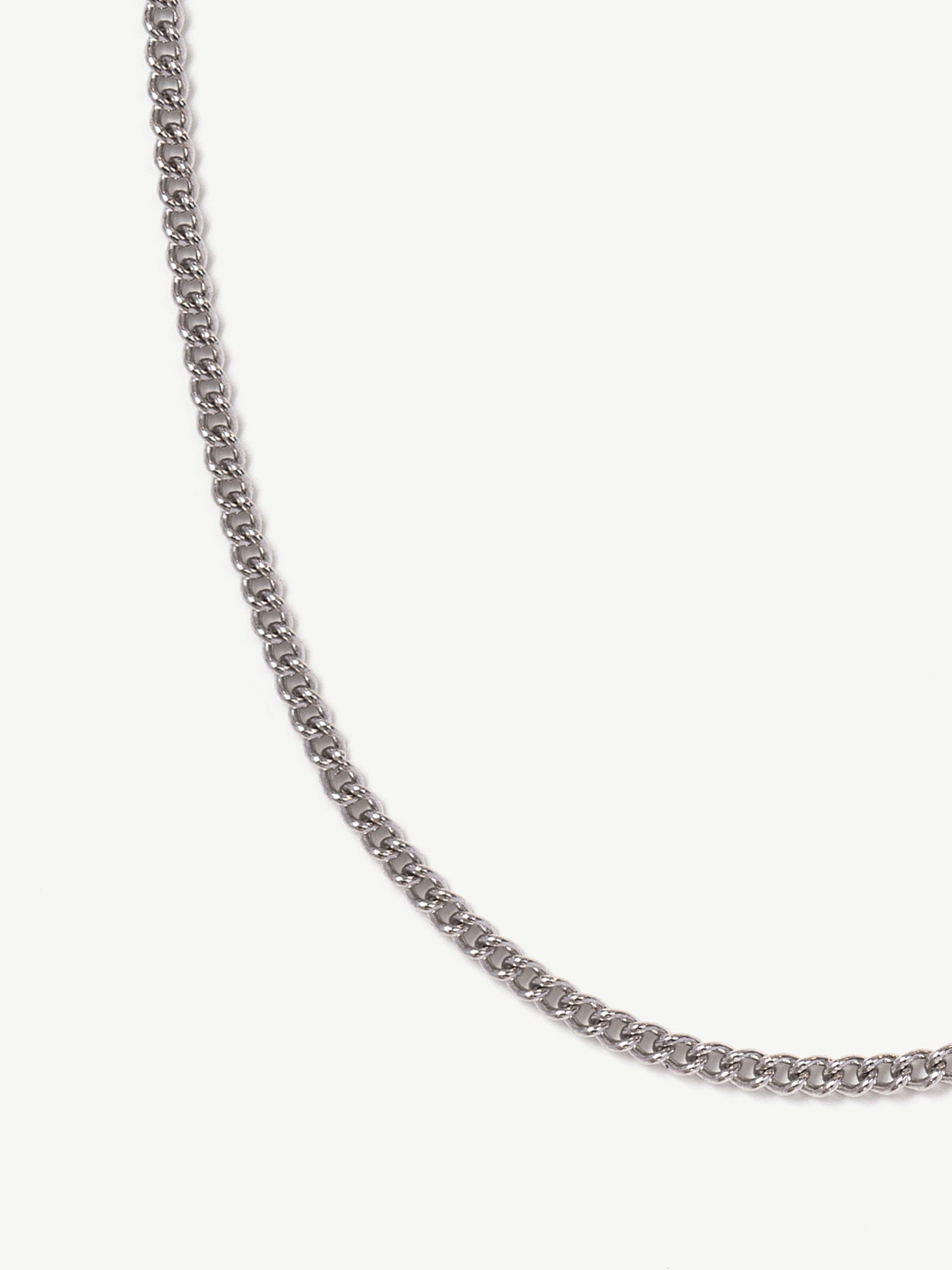 Collier chaîne en argent sterling fin