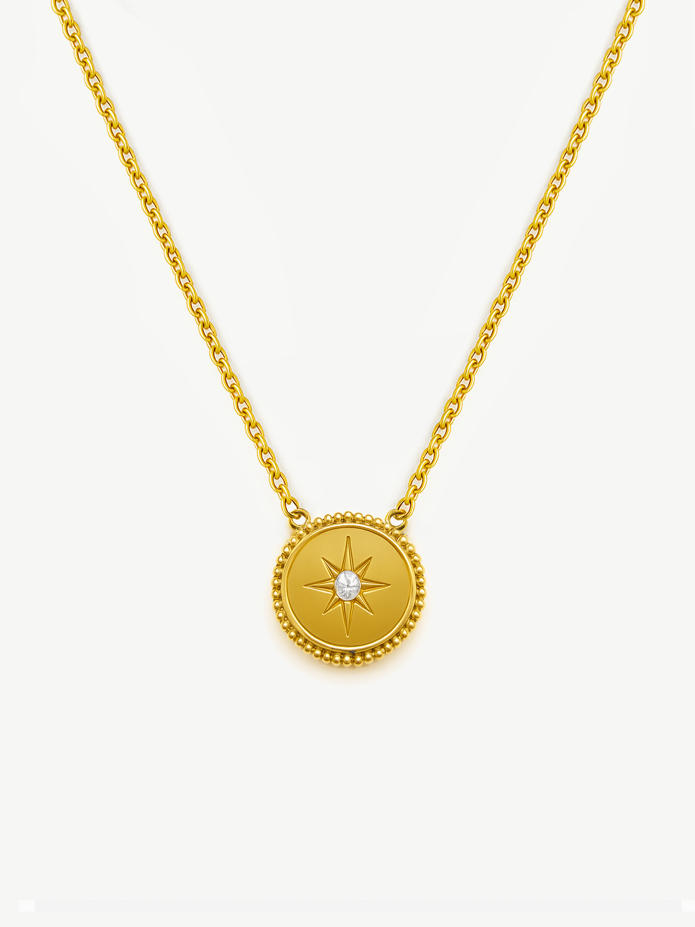 North Star Coin Necklace