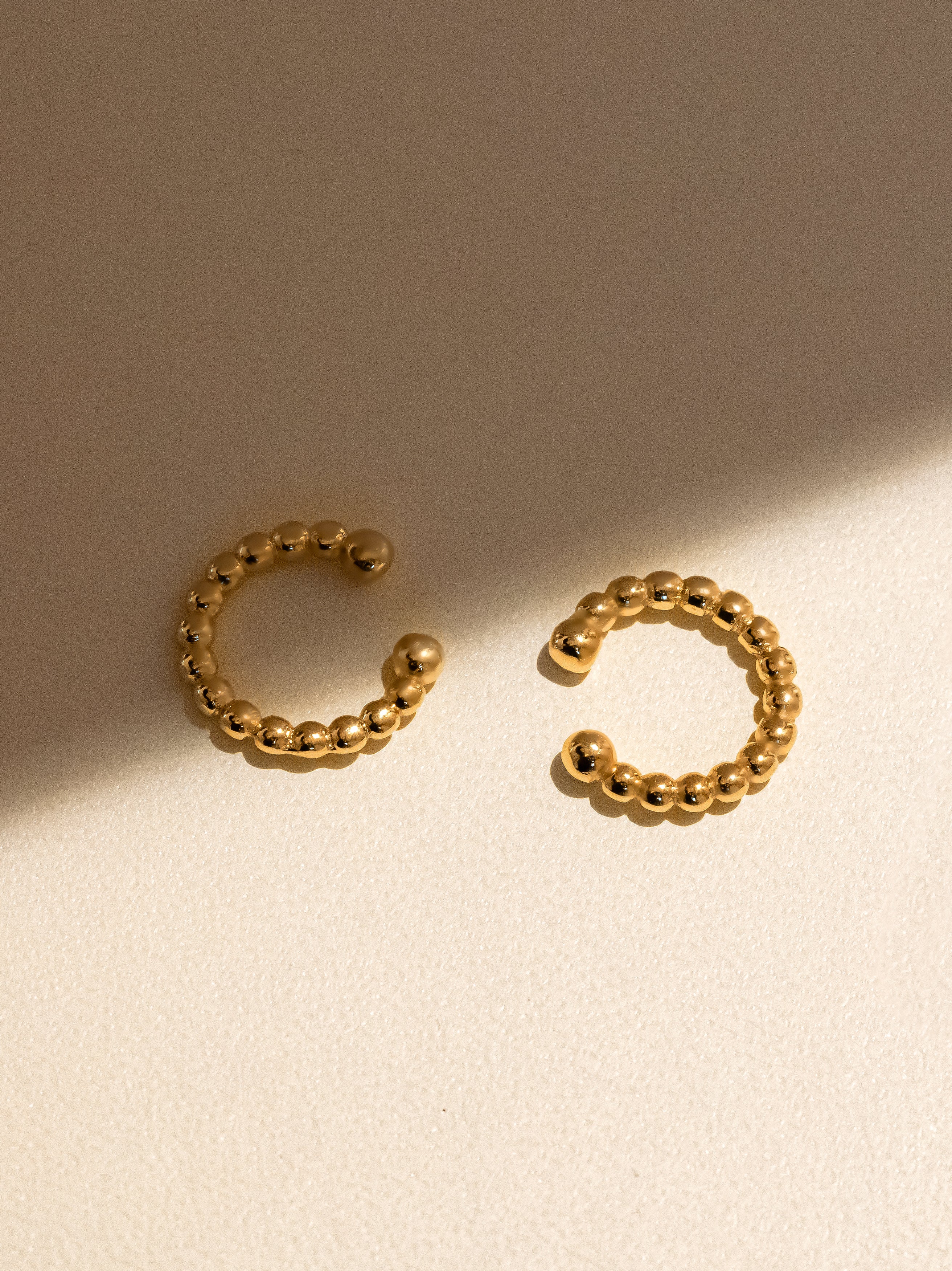 Bobble Conch Ear Cuffs