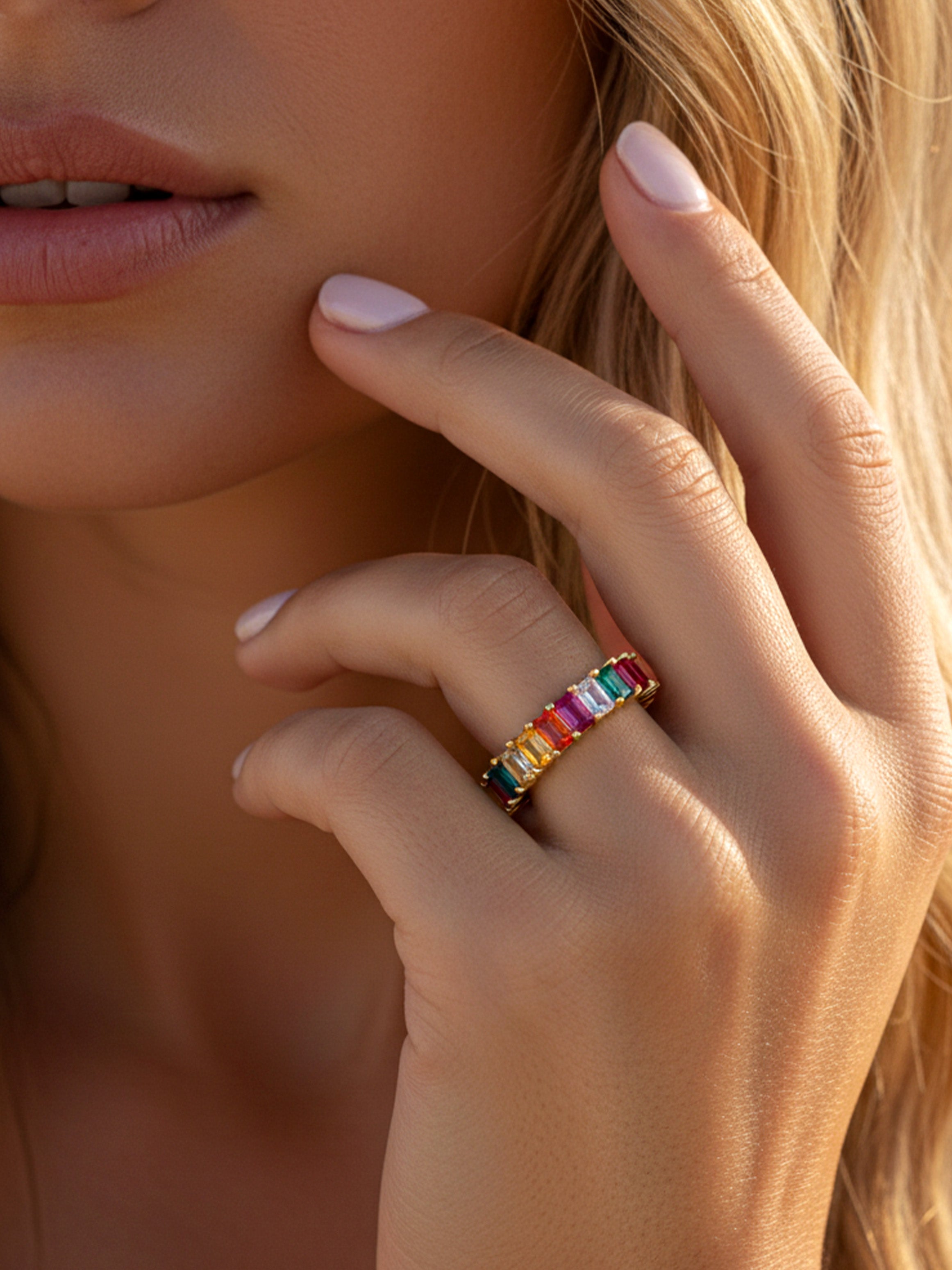 Bague arc-en-ciel