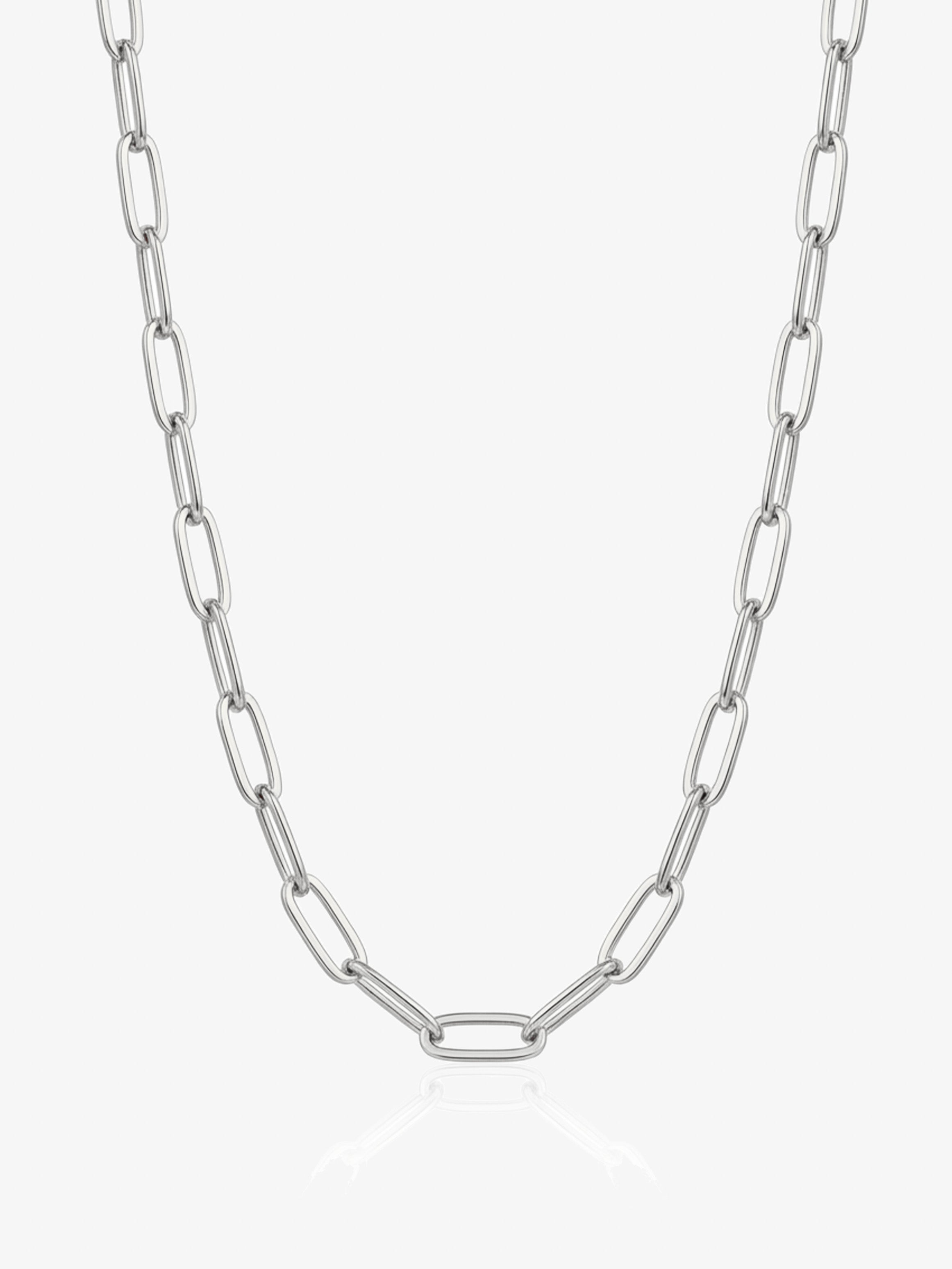 Collier à breloques - Chaîne à maillons de 4 mm
