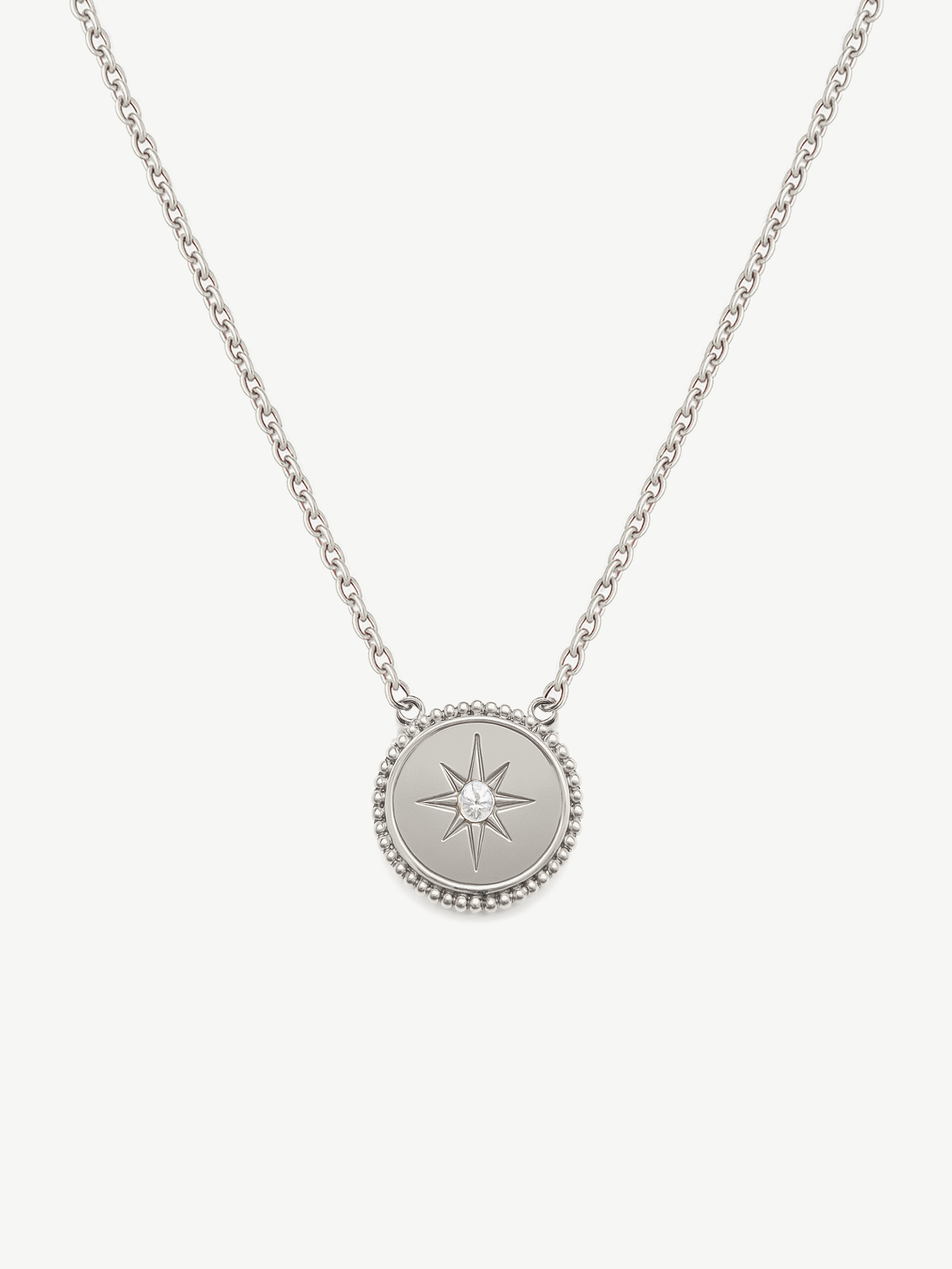 North Star Coin Necklace