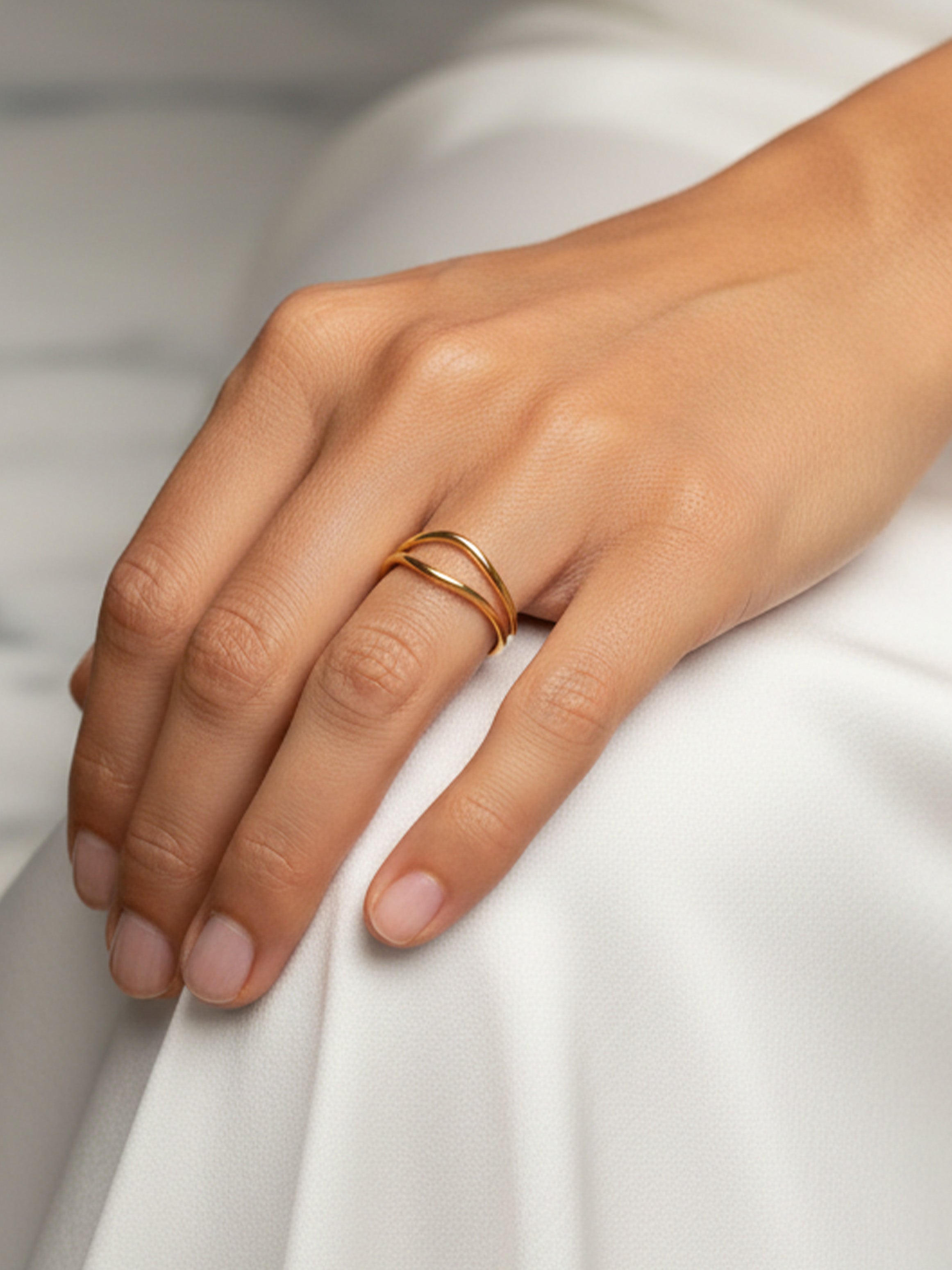 Anneau ondulé - Réglable