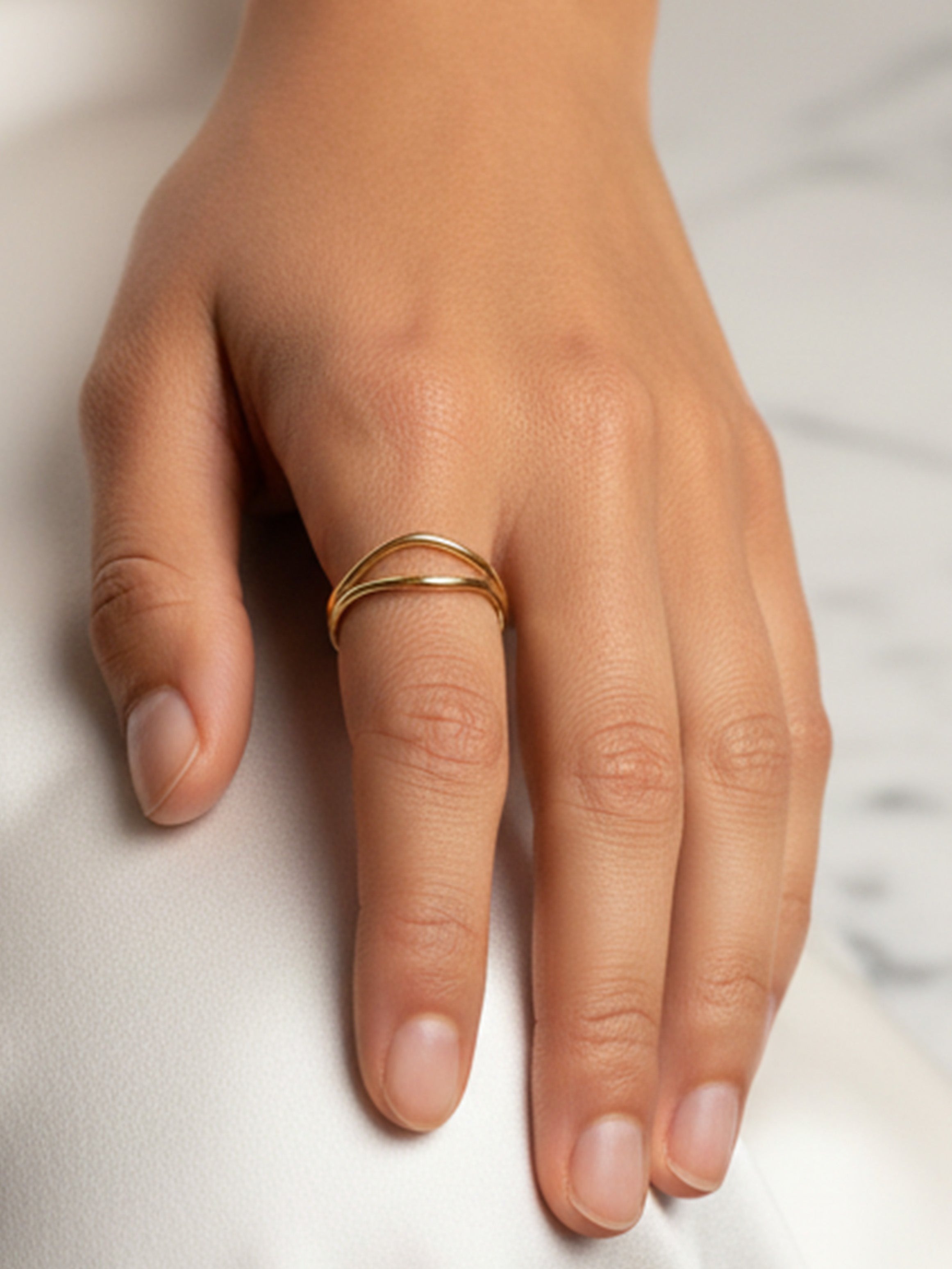 Anneau ondulé - Réglable