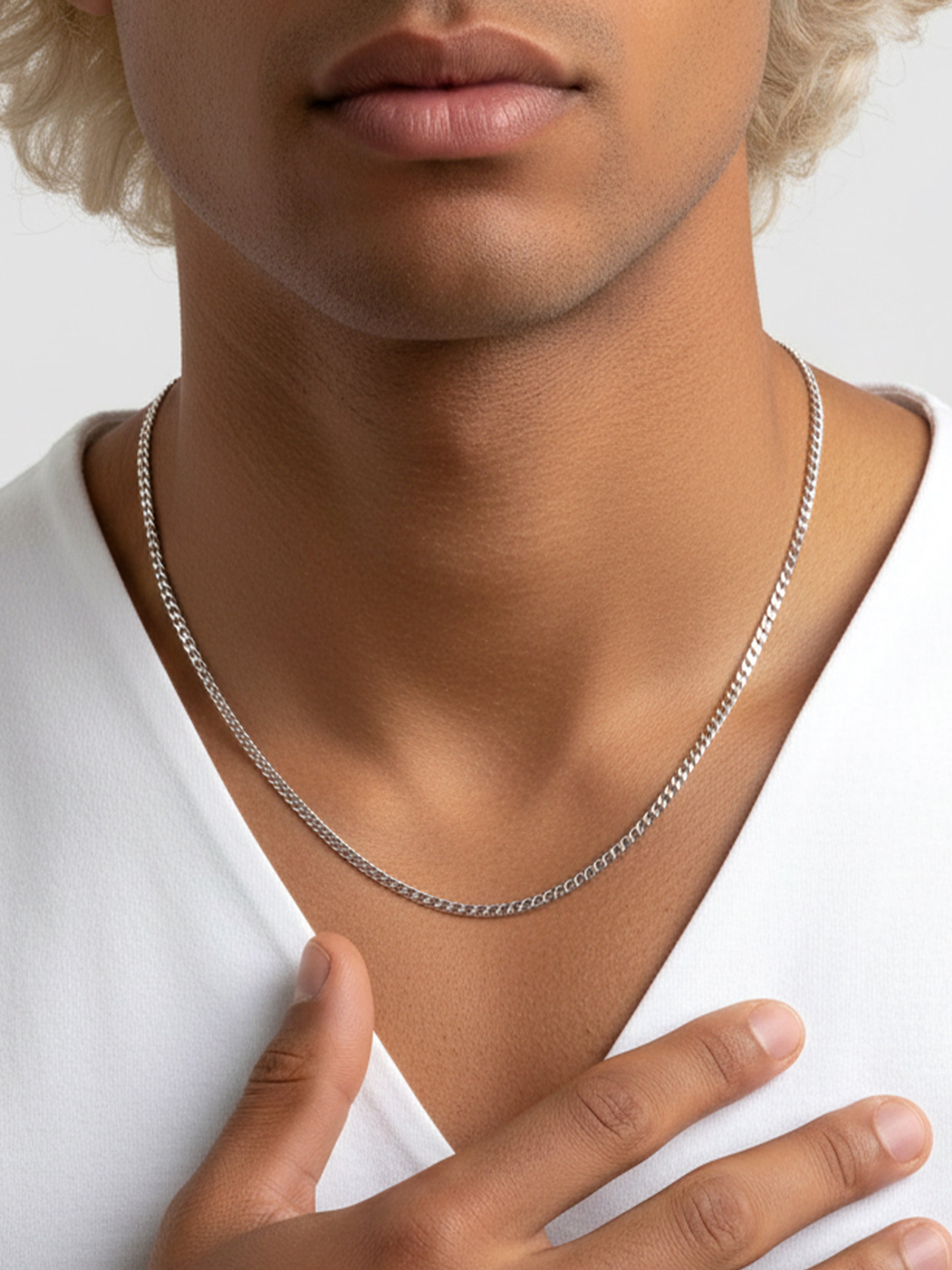 Collier à chaîne fine de 1 mm - Unisexe