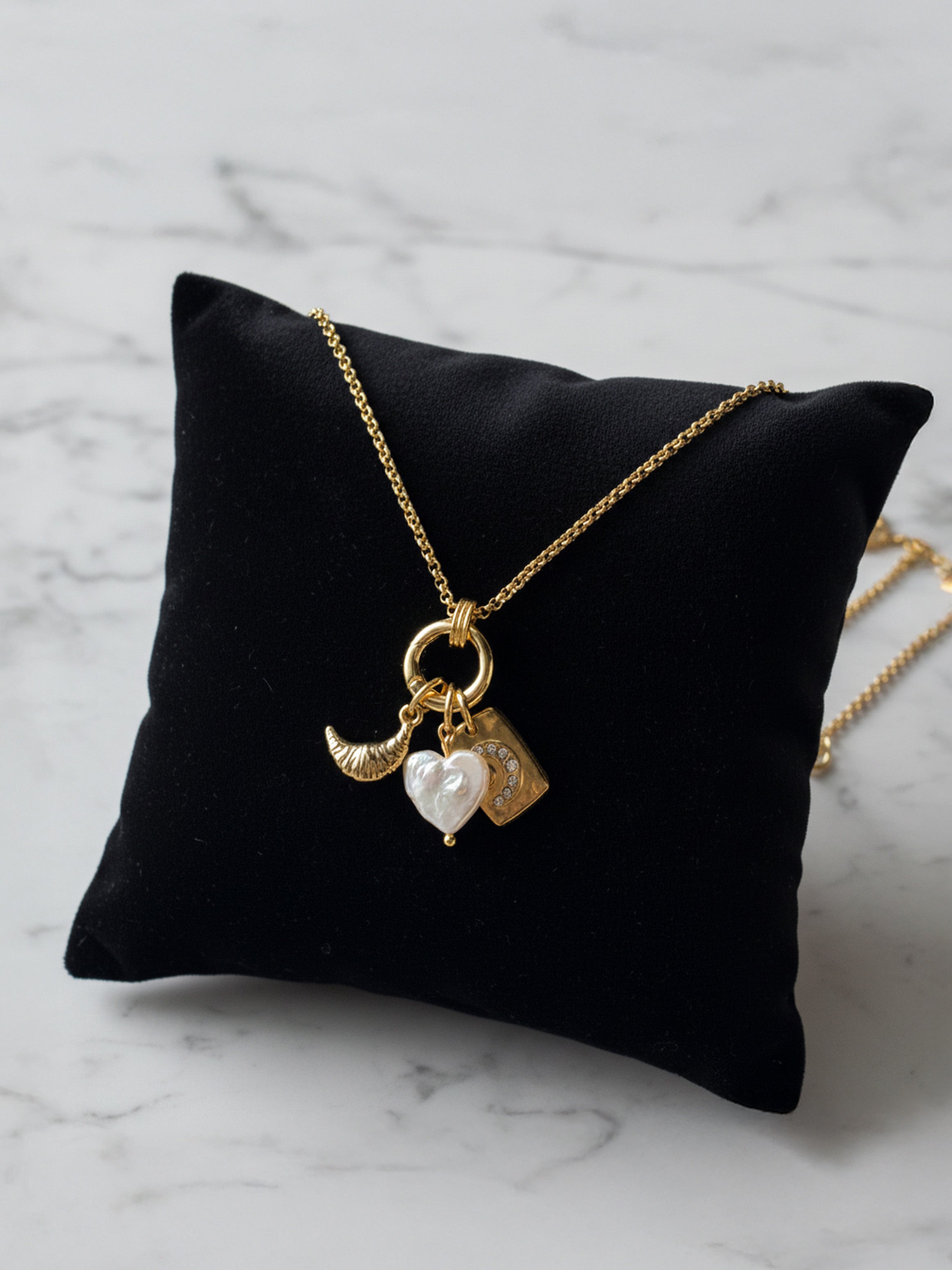 Chaîne Rolo pour breloques (petit pendentif à fermoir en O)