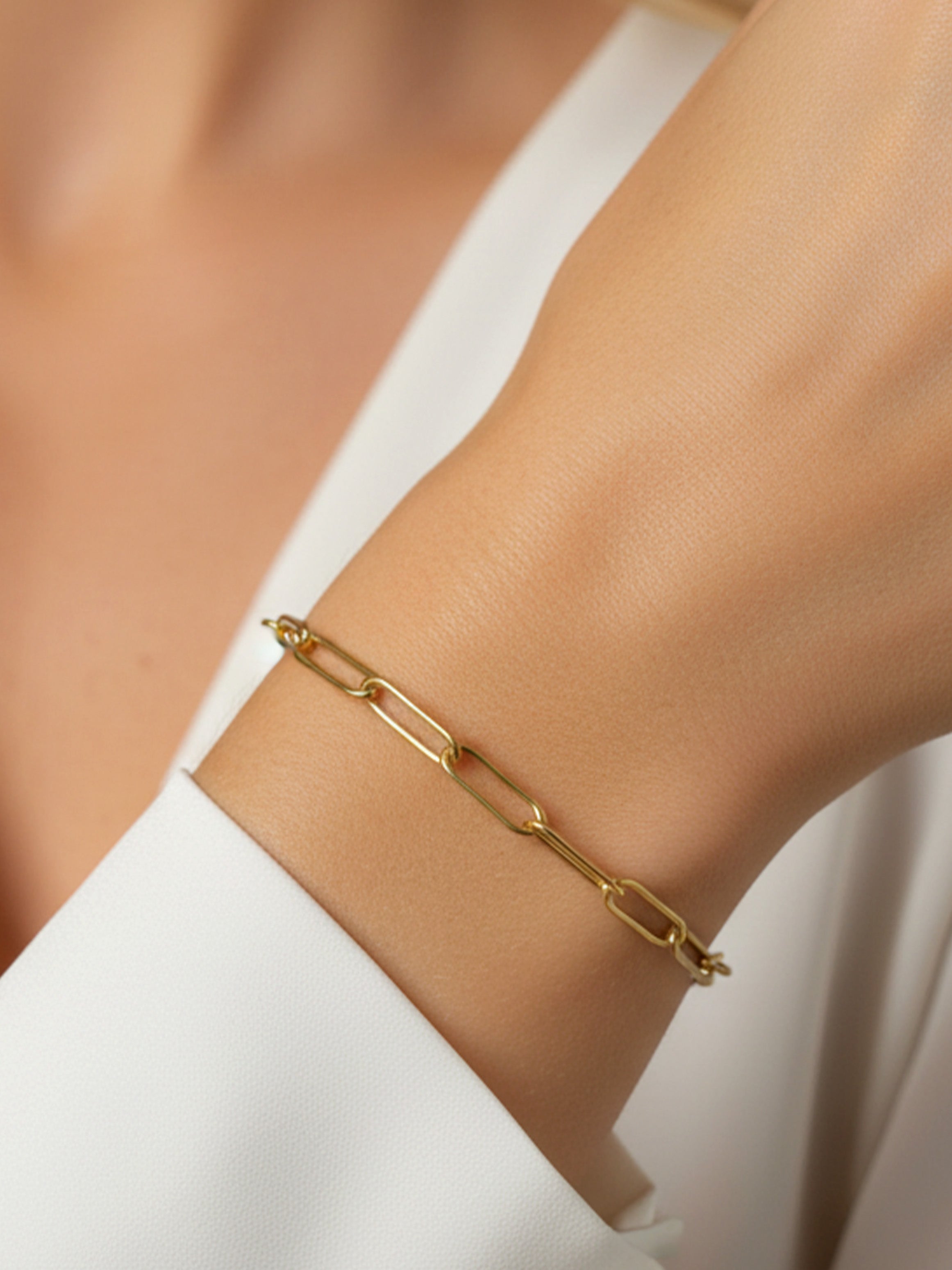 Bracelet à maillons - 4 mm