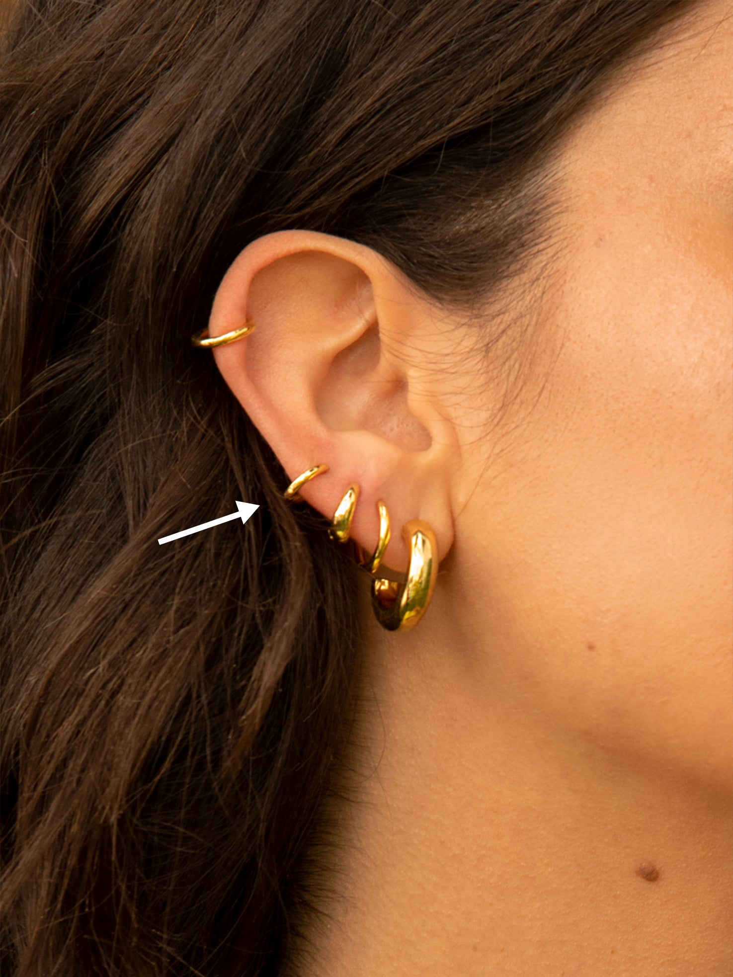 Huggie Hoop Earrings