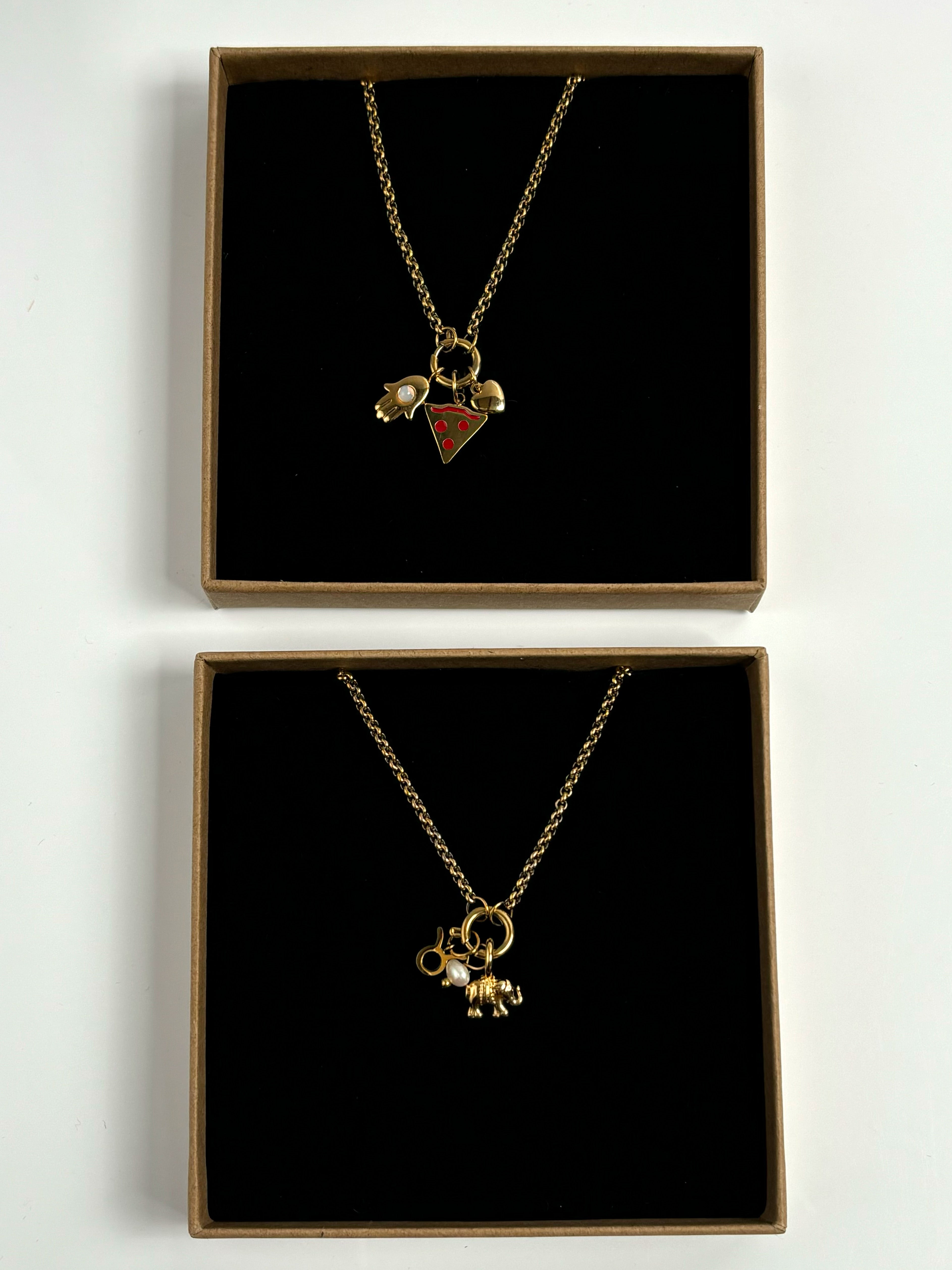 Rolo Chain Necklace For Charms (Q-Clasp)