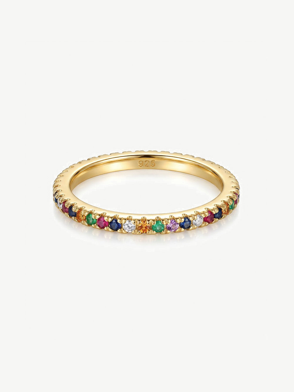 Stacking Rainbow Ring