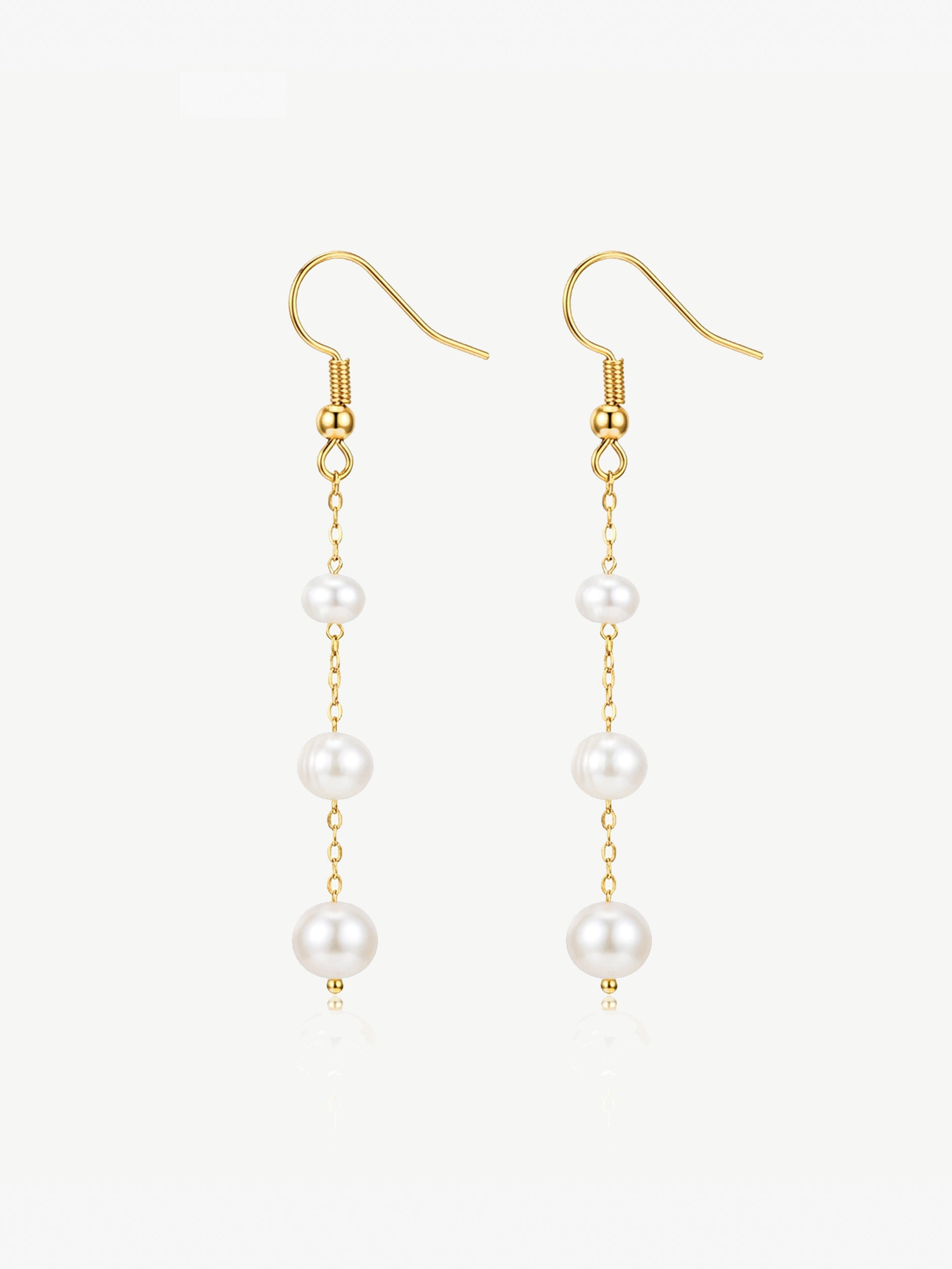 Bridal Pearl Drop Earrings