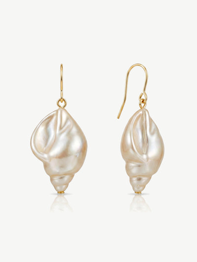 Shell Drop Earrings