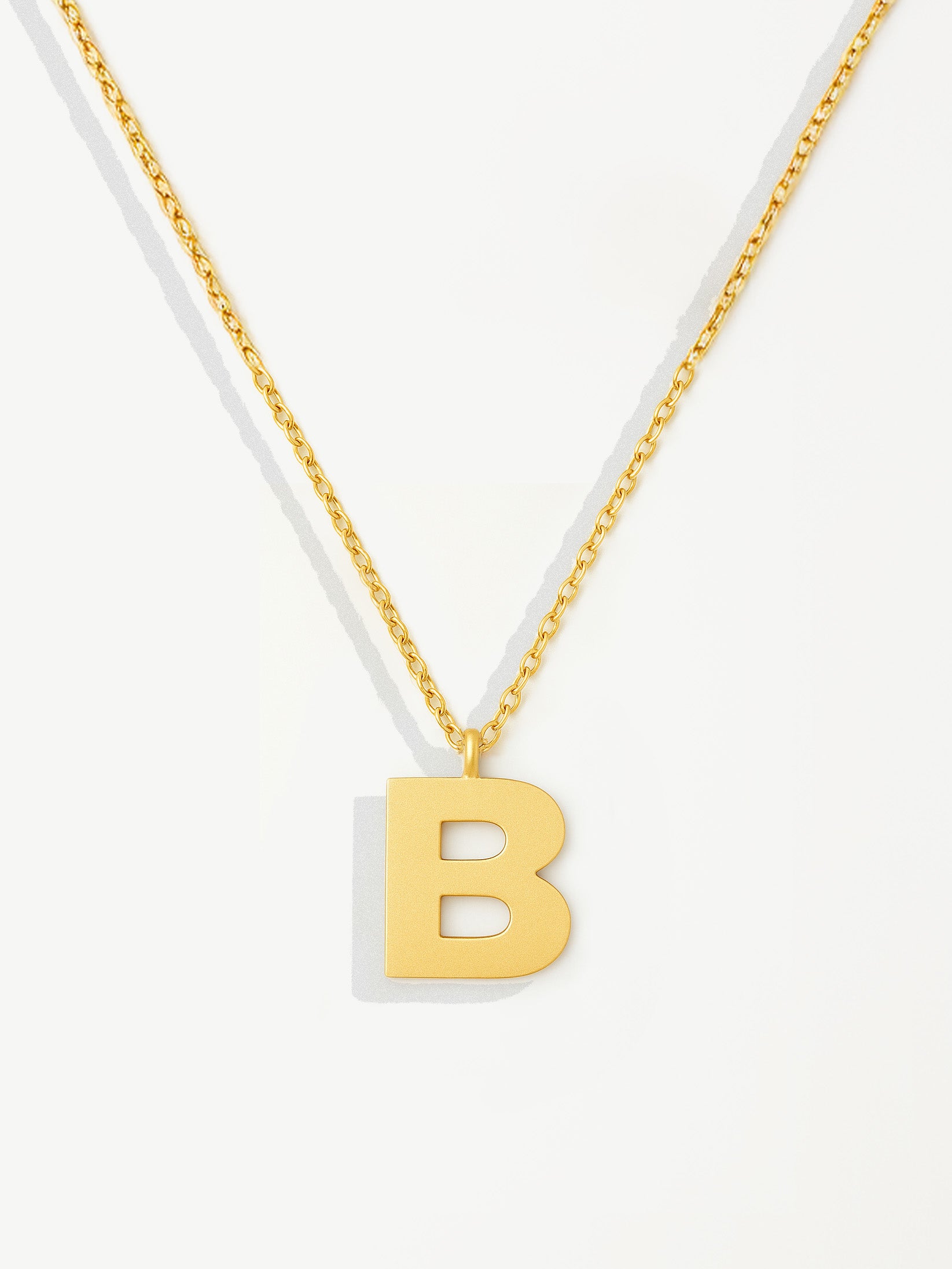 Collier pendentif initial