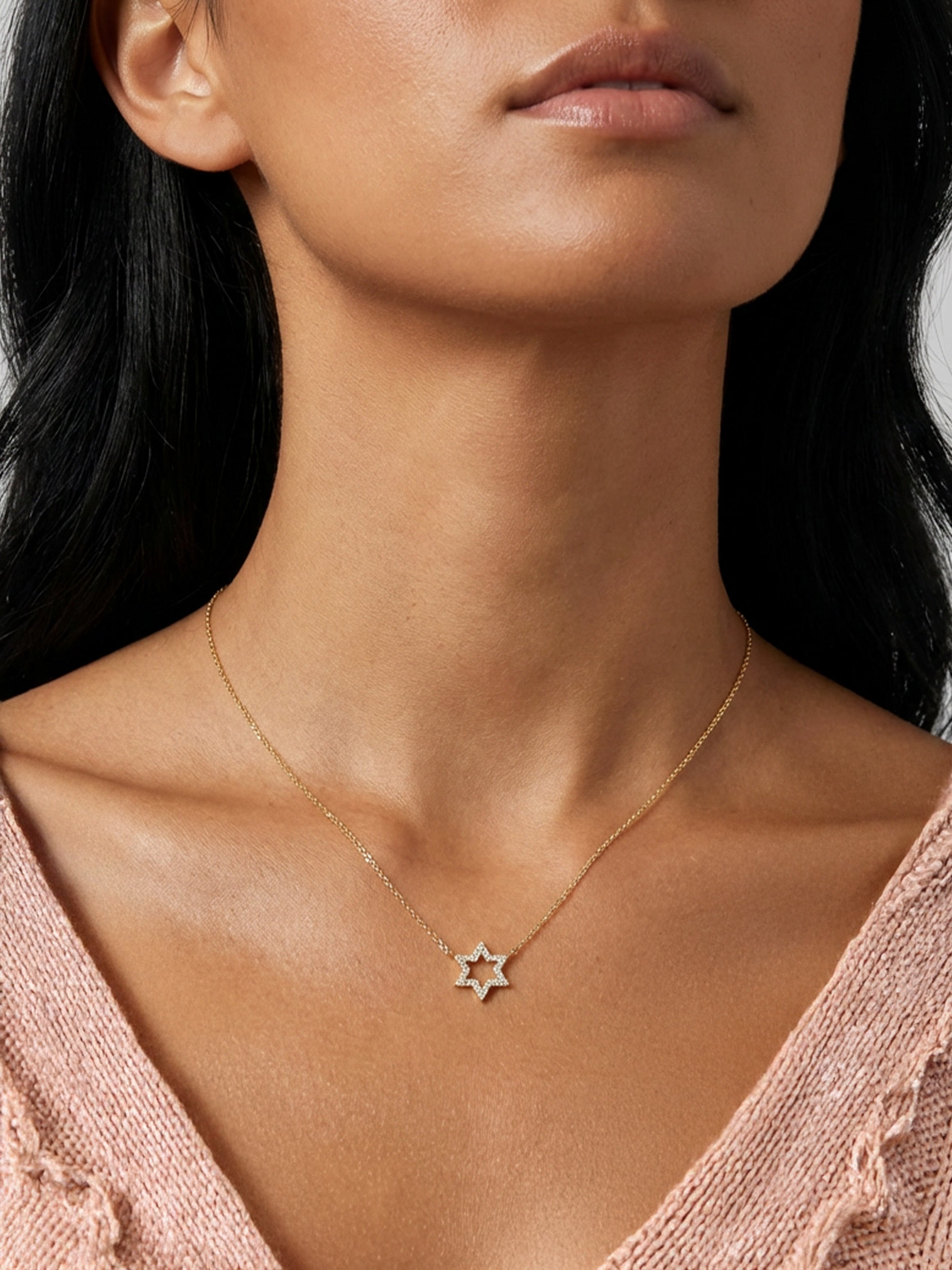 Collier étoile délicat