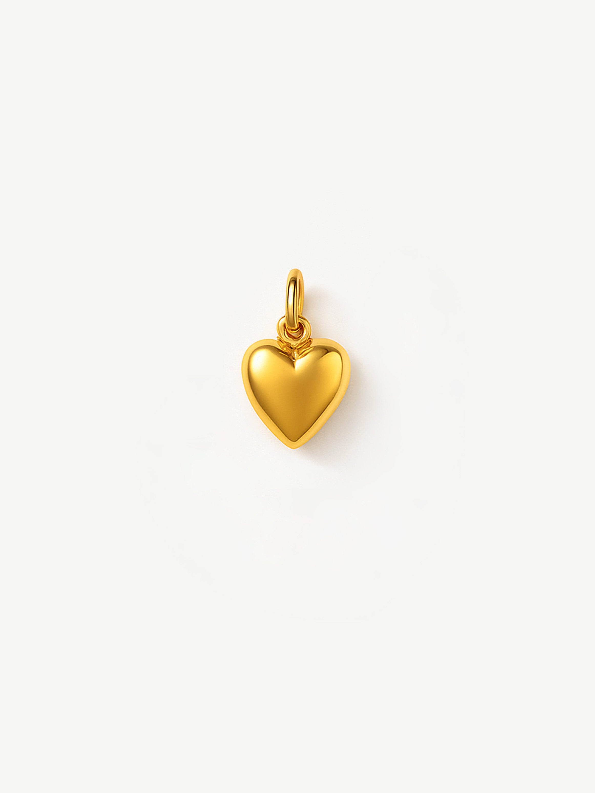 Solid Heart Charm (Tiny)