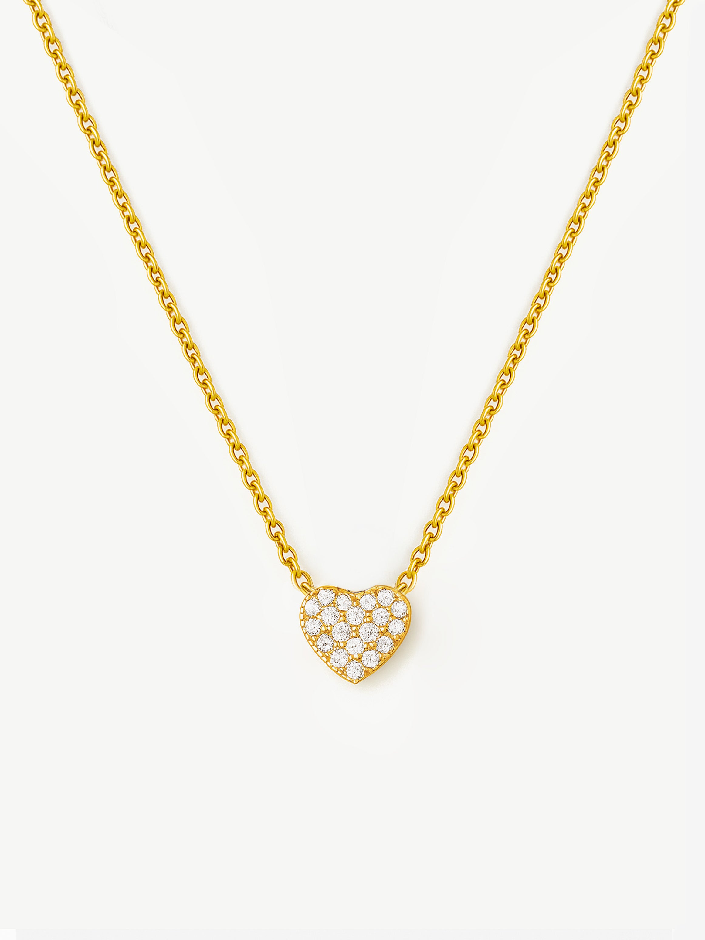 Collier cœur délicat