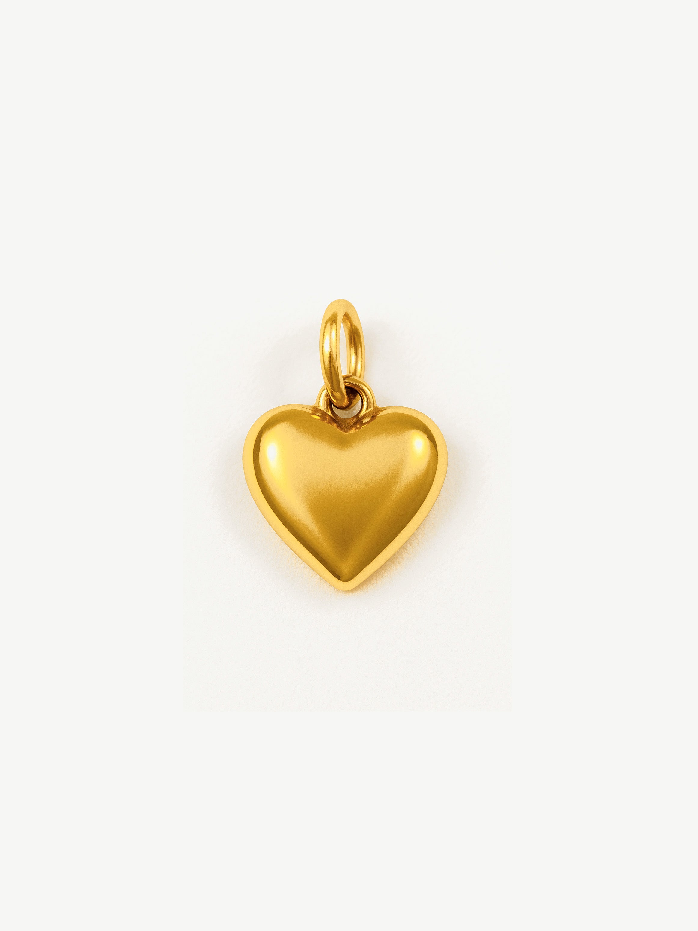 Solid Heart Charm (Small)