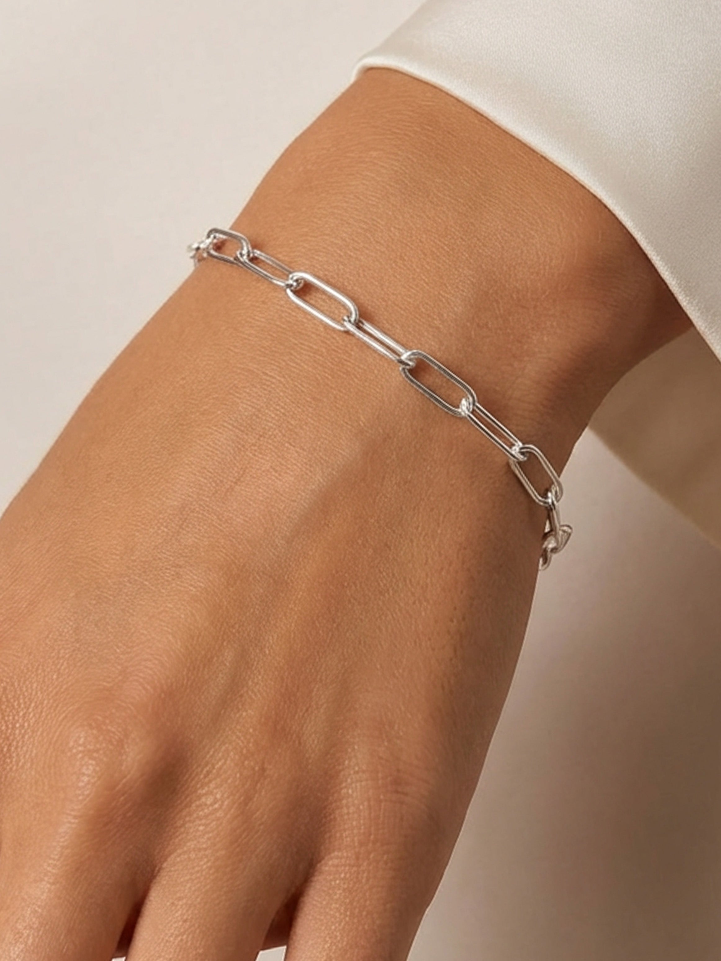 Bracelet à maillons - 4 mm