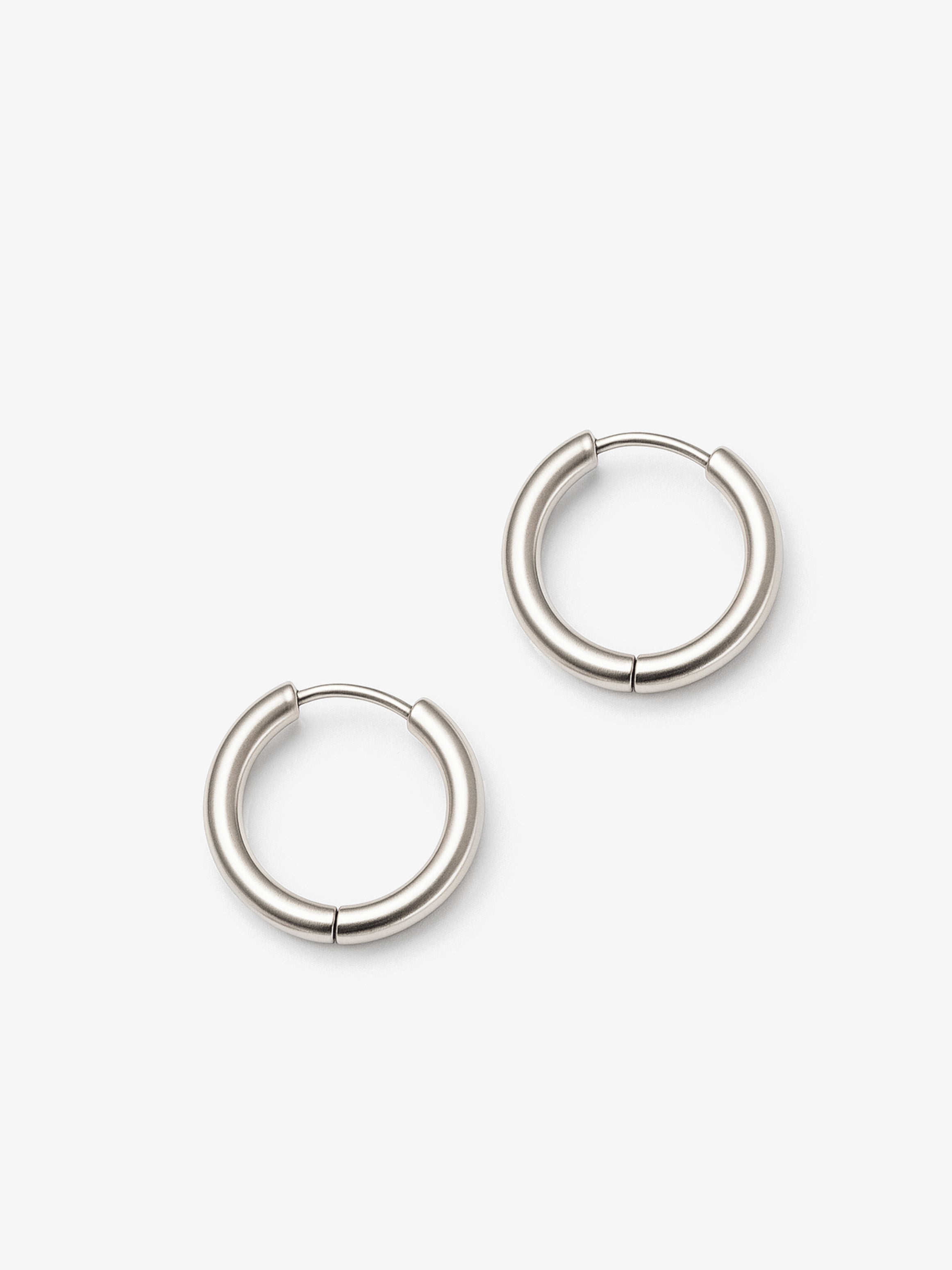 Solid Hoop Earrings For Charms - 20mm