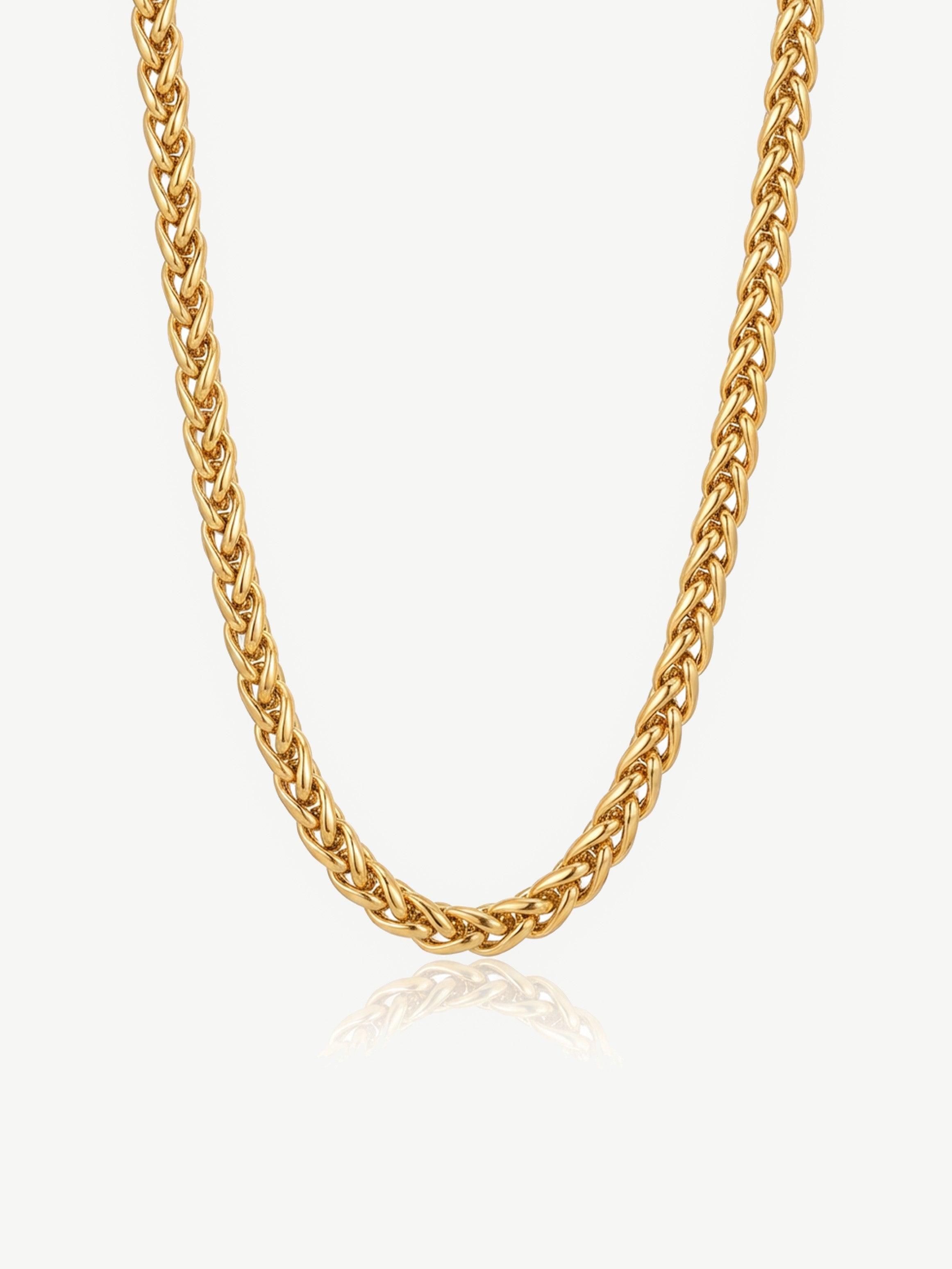 Chunky Twisted Chain Necklace
