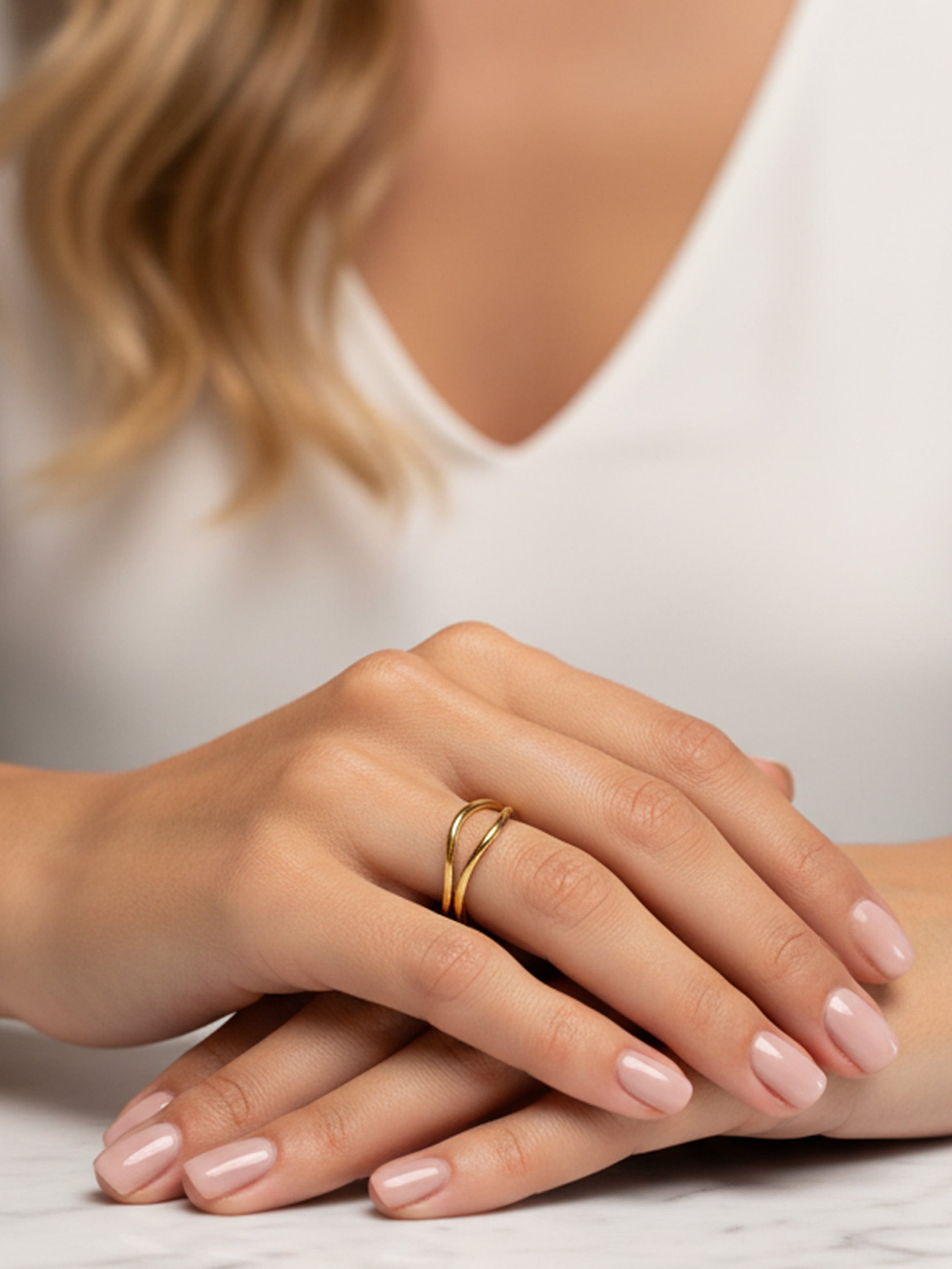 Anneau ondulé - Réglable